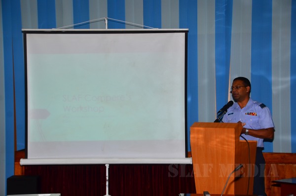 A Workshop
for SLAF Comperes - 3rd Session