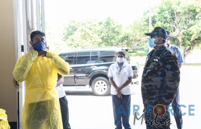 SLAF Hands over Locally Manufactured Personal Protective Equipment Kits to Health Ministry
