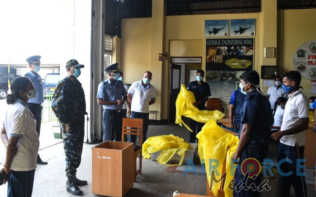 SLAF Hands over Locally Manufactured Personal Protective Equipment Kits to Health Ministry