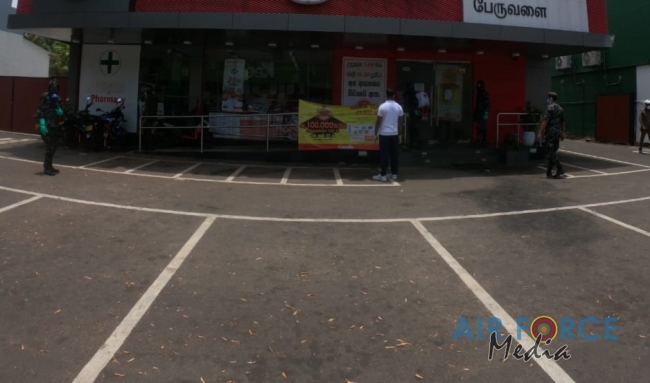 Sri Lanka Air Force CBRNE Wing Continuously Conducts Disinfecting Operations