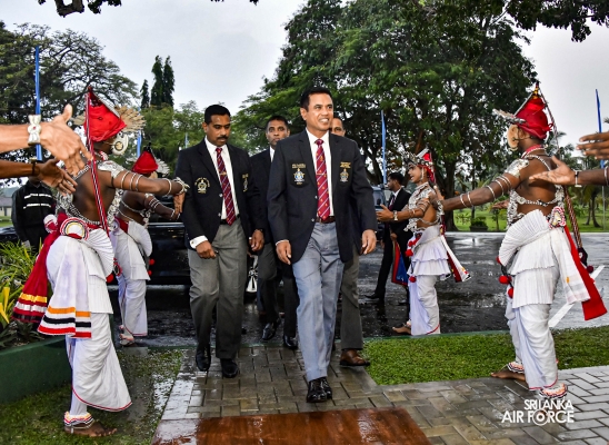 EAGLES' CRICKET PAVILION AT SLAF BASE KATUNAYAKE DECLARED OPEN BY THE COMMANDER