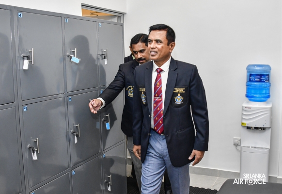 EAGLES' CRICKET PAVILION AT SLAF BASE KATUNAYAKE DECLARED OPEN BY THE COMMANDER