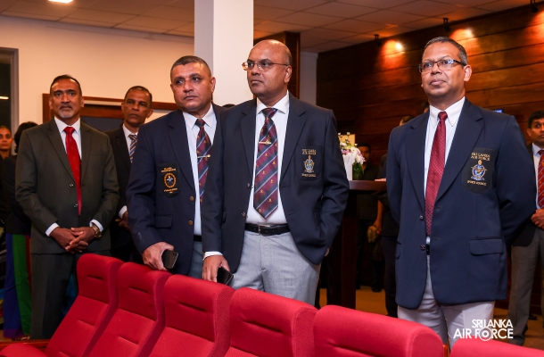 EAGLES' CRICKET PAVILION AT SLAF BASE KATUNAYAKE DECLARED OPEN BY THE COMMANDER