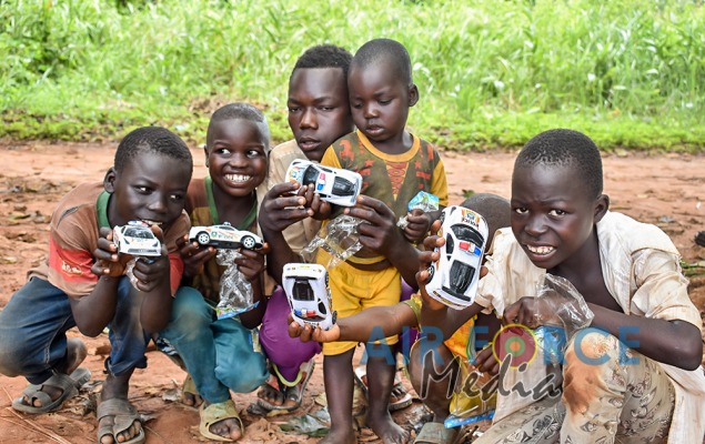 Aviation Contingent in the Central African Republic Conducts Civil-Military Co-operation Programmes