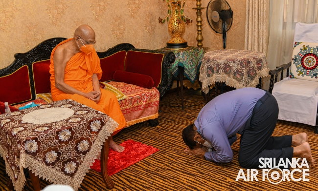 SLAF CONDUCTS ANNUAL RELIGIOUS CEREMONY AT THE TEMPLE OF THE
SACRED TOOTH IN KANDY