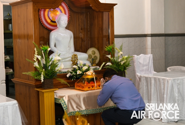 SLAF CONDUCTS ANNUAL RELIGIOUS CEREMONY AT THE TEMPLE OF THE
SACRED TOOTH IN KANDY