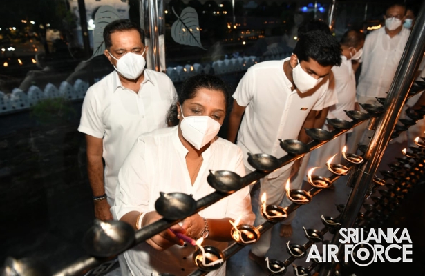 SLAF CONDUCTS ANNUAL RELIGIOUS CEREMONY AT THE TEMPLE OF THE
SACRED TOOTH IN KANDY