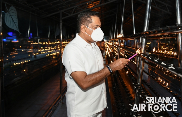SLAF CONDUCTS ANNUAL RELIGIOUS CEREMONY AT THE TEMPLE OF THE
SACRED TOOTH IN KANDY