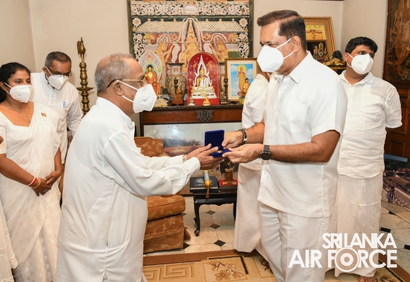 SLAF CONDUCTS ANNUAL RELIGIOUS CEREMONY AT THE TEMPLE OF THE
SACRED TOOTH IN KANDY
