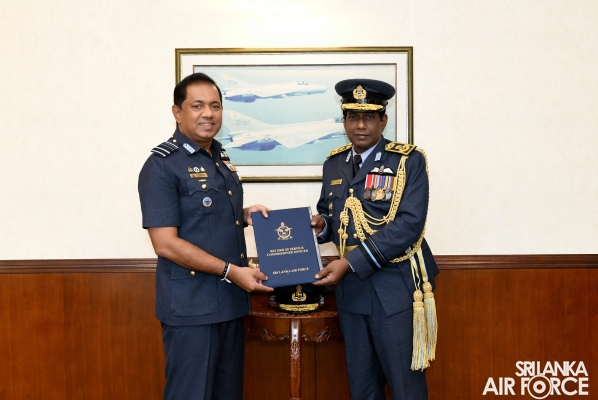AIR VICE MARSHAL KAPILA WANIGASOORIYA BIDS ADIEU TO THE SRI LANKA AIR FORCE