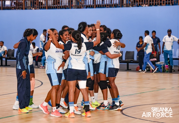 SLAF
WOMEN'S TEAM TRIUMPHS AT 13TH DEFENCE SERVICES GAMES HANDBALL
CHAMPIONSHIP