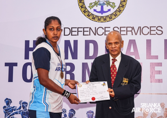 SLAF
WOMEN'S TEAM TRIUMPHS AT 13TH DEFENCE SERVICES GAMES HANDBALL
CHAMPIONSHIP