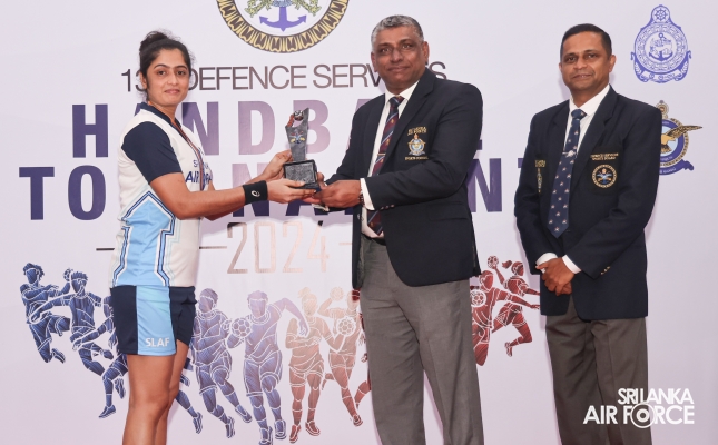 SLAF
WOMEN'S TEAM TRIUMPHS AT 13TH DEFENCE SERVICES GAMES HANDBALL
CHAMPIONSHIP