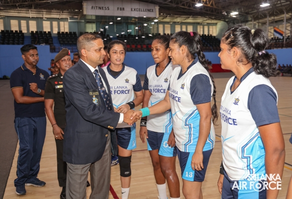 SLAF
WOMEN'S TEAM TRIUMPHS AT 13TH DEFENCE SERVICES GAMES HANDBALL
CHAMPIONSHIP
