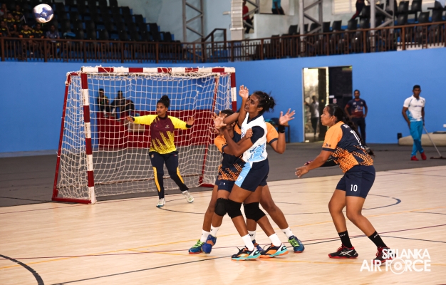 SLAF
WOMEN'S TEAM TRIUMPHS AT 13TH DEFENCE SERVICES GAMES HANDBALL
CHAMPIONSHIP