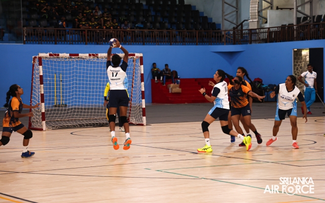 SLAF
WOMEN'S TEAM TRIUMPHS AT 13TH DEFENCE SERVICES GAMES HANDBALL
CHAMPIONSHIP