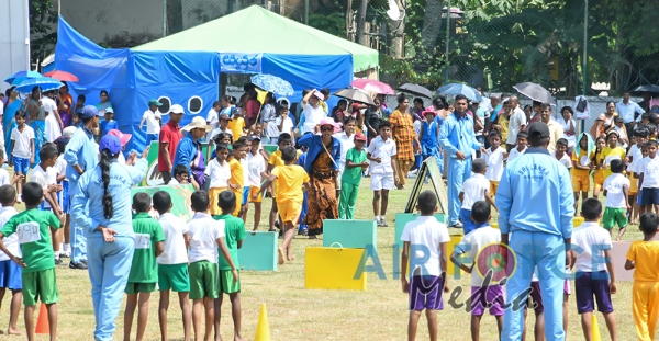 Commander Attends Sports Meet Defence Services College as Chief Guest