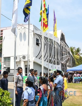 Commander Attends Sports Meet Defence Services College as Chief Guest