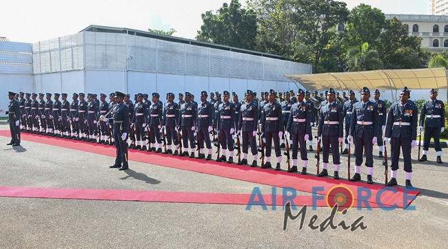 Secretary to the Ministry of Defence Visits Air Force Headquarters