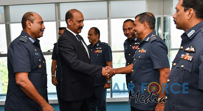 Secretary to the Ministry of Defence Visits Air Force Headquarters