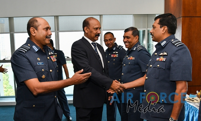Secretary to the Ministry of Defence Visits Air Force Headquarters