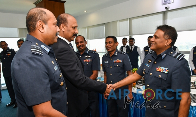 Secretary to the Ministry of Defence Visits Air Force Headquarters