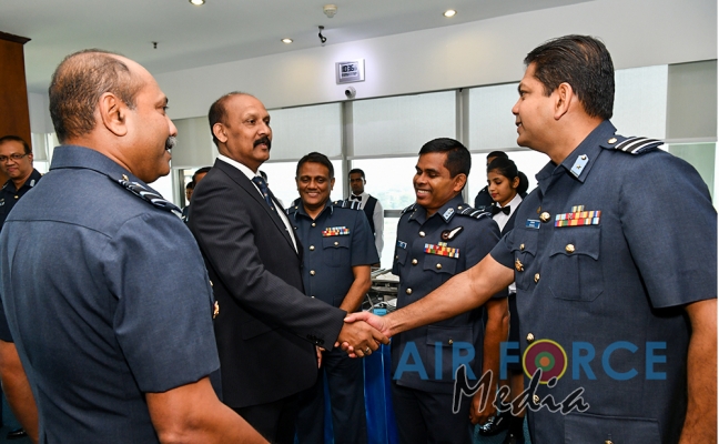 Secretary to the Ministry of Defence Visits Air Force Headquarters