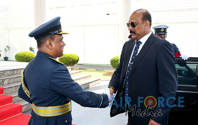 Secretary to the Ministry of Defence Visits Air Force Headquarters