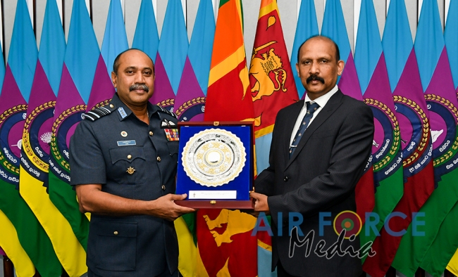 Secretary to the Ministry of Defence Visits Air Force Headquarters