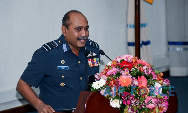 Secretary to the Ministry of Defence Visits Air Force Headquarters