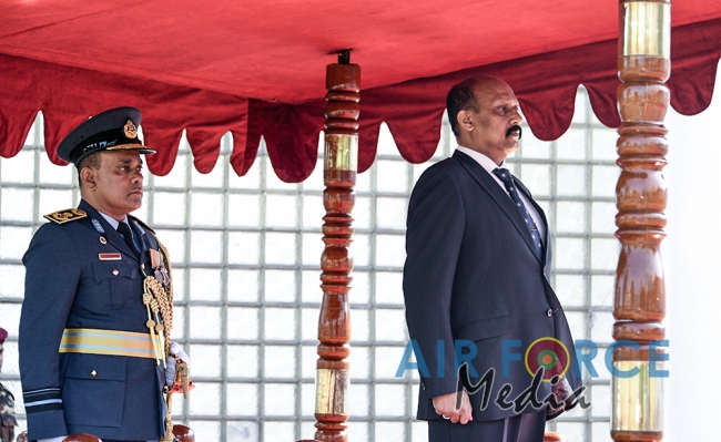 Secretary to the Ministry of Defence Visits Air Force Headquarters