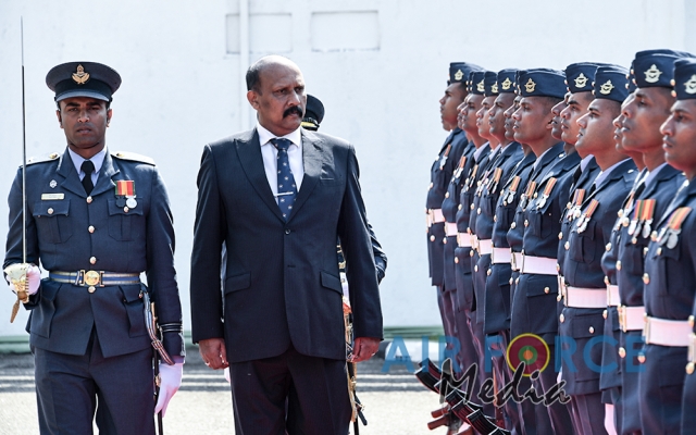 Secretary to the Ministry of Defence Visits Air Force Headquarters
