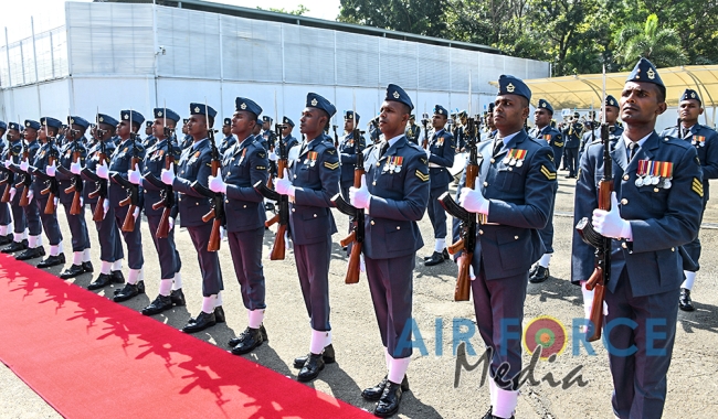 Secretary to the Ministry of Defence Visits Air Force Headquarters