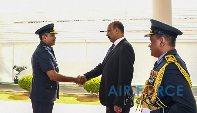 Secretary to the Ministry of Defence Visits Air Force Headquarters