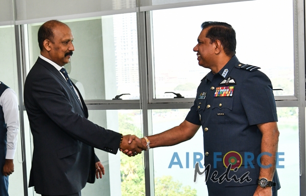 Secretary to the Ministry of Defence Visits Air Force Headquarters