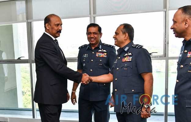 Secretary to the Ministry of Defence Visits Air Force Headquarters