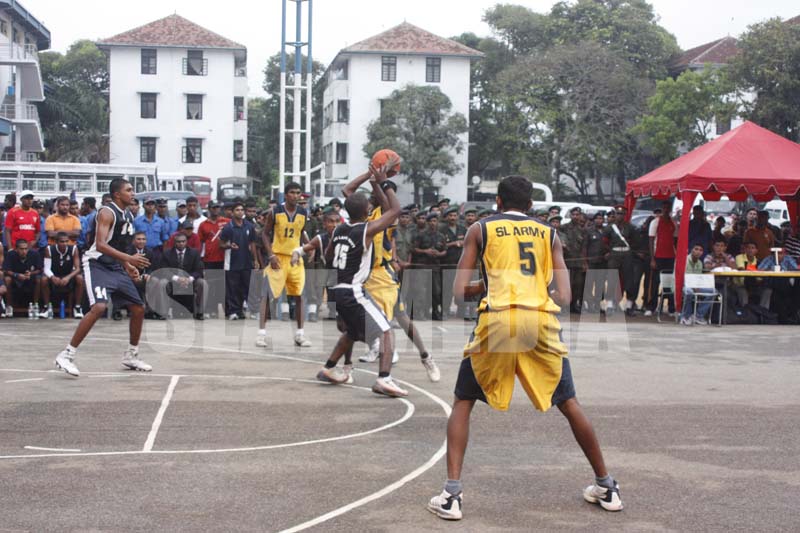 Defence Services Basket Ball Finals