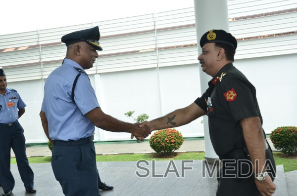 A Delegation from the Indian Army Higher Command Course Visits
Air Force Headquarters