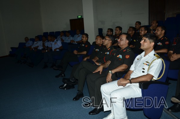 A Delegation from the Indian Army Higher Command Course Visits
Air Force Headquarters