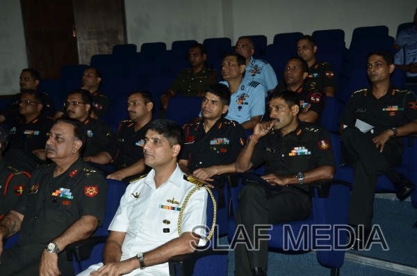 A Delegation from the Indian Army Higher Command Course Visits
Air Force Headquarters