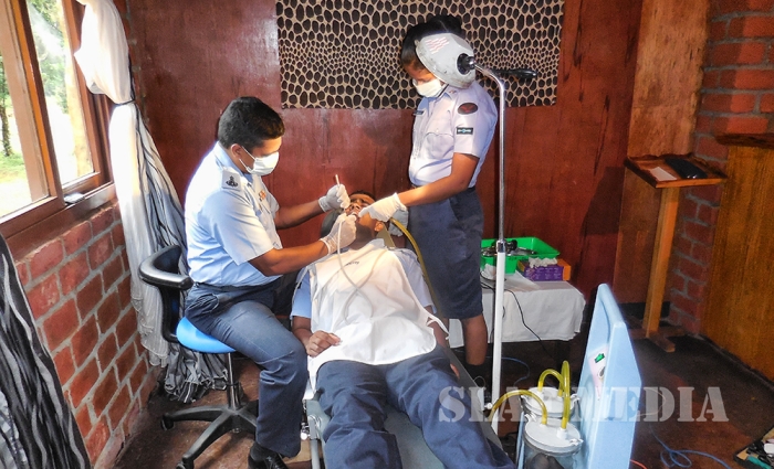 Mobile Dental Clinics at SLAF RTS Vanni and at Mudukulama Prajashalawa