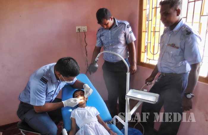 Mobile Dental Clinics at SLAF RTS Vanni and at Mudukulama Prajashalawa