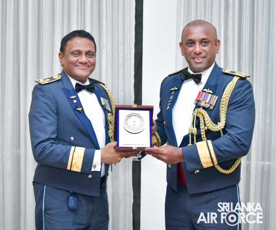 AIR VICE MARSHAL SAMPATH WICKREMARATNE BIDS ADIEU TO THE SRI LANKA AIR FORCE