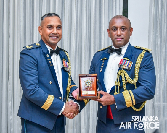 AIR VICE MARSHAL SAMPATH WICKREMARATNE BIDS ADIEU TO THE SRI LANKA AIR FORCE