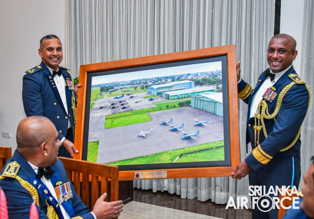 AIR VICE MARSHAL SAMPATH WICKREMARATNE BIDS ADIEU TO THE SRI LANKA AIR FORCE