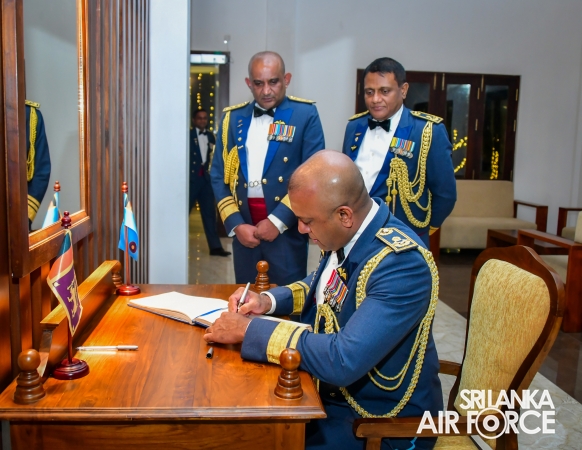 AIR VICE MARSHAL SAMPATH WICKREMARATNE BIDS ADIEU TO THE SRI LANKA AIR FORCE