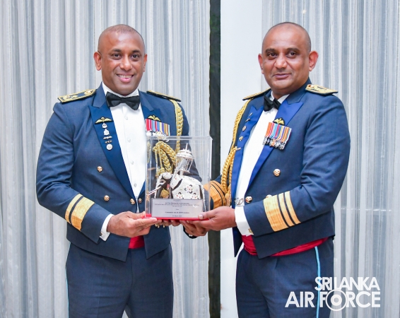 AIR VICE MARSHAL SAMPATH WICKREMARATNE BIDS ADIEU TO THE SRI LANKA AIR FORCE