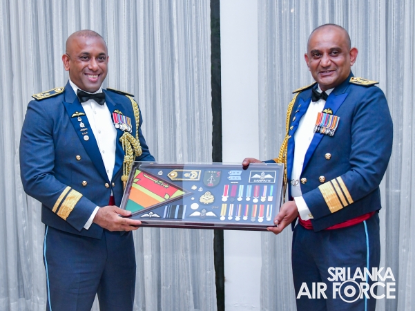 AIR VICE MARSHAL SAMPATH WICKREMARATNE BIDS ADIEU TO THE SRI LANKA AIR FORCE