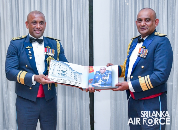 AIR VICE MARSHAL SAMPATH WICKREMARATNE BIDS ADIEU TO THE SRI LANKA AIR FORCE