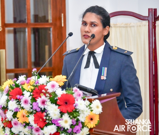 AIR VICE MARSHAL SAMPATH WICKREMARATNE BIDS ADIEU TO THE SRI LANKA AIR FORCE